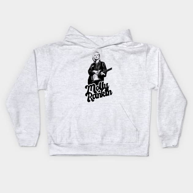 Molly Rankin Alvvays Style Classic Kids Hoodie by Hand And Finger